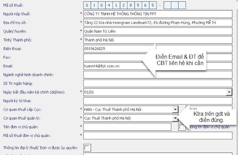 3 tiện ích tuyệt vời của phần mềm HTKK thuế