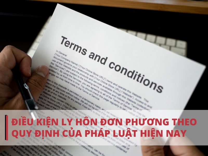 Điều kiện cần biết khi thực hiện ly hôn đơn phương