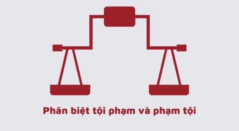 Phân biệt giữa tội phạm và phạm tội trong hành vi phạm tội