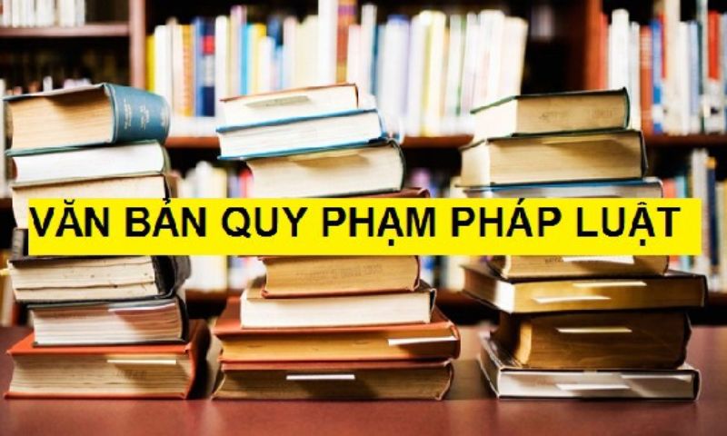 Văn bản quy phạm pháp luật trong hệ thống của pháp luật 