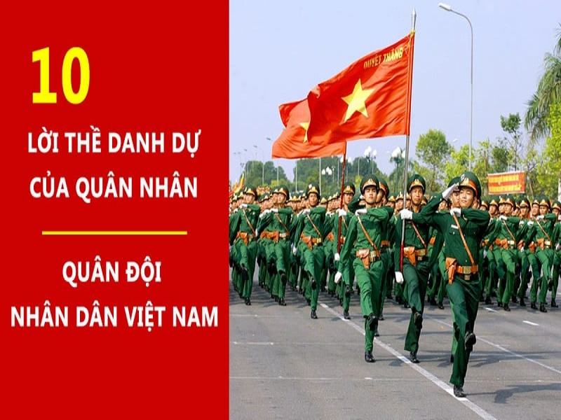 Tổng hợp 10 lời thề của quân nhân