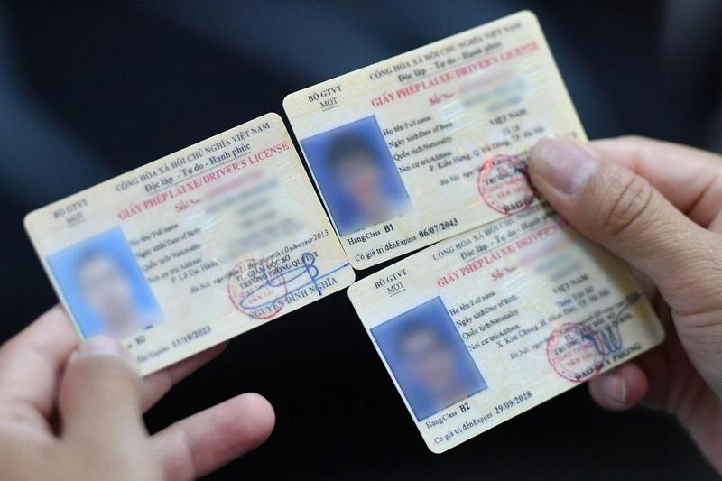 Mỗi bằng lái xe B1 sẽ có tổng cộng 12 điểm