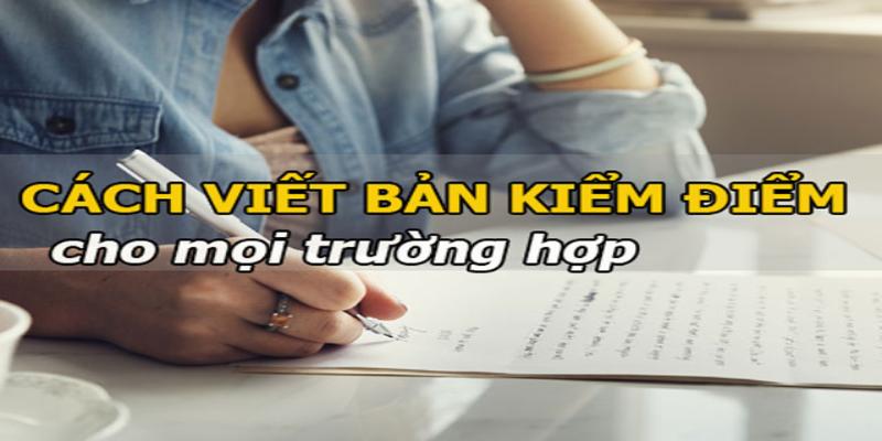 3 lý do cho việc bản kiểm điểm