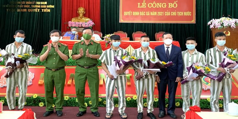 Thông tin về luật đặc xá năm 201