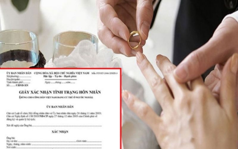 Đăng ký kết hôn phải xin Giấy xác nhận độc thân
