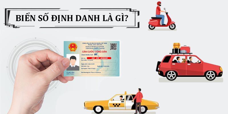 Biển số định danh là được cấp theo mã định danh của chủ xe