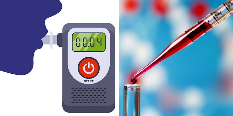 Có hai phương pháp chính được áp dụng để xác định nồng độ cồn