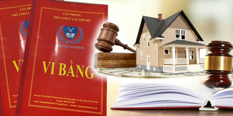 Thừa phát lại có quyền lập vi bằng khi hành vi đó không vi phạm pháp luật