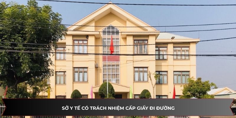 Sở Y tế có trách nhiệm cấp giấy đi đường