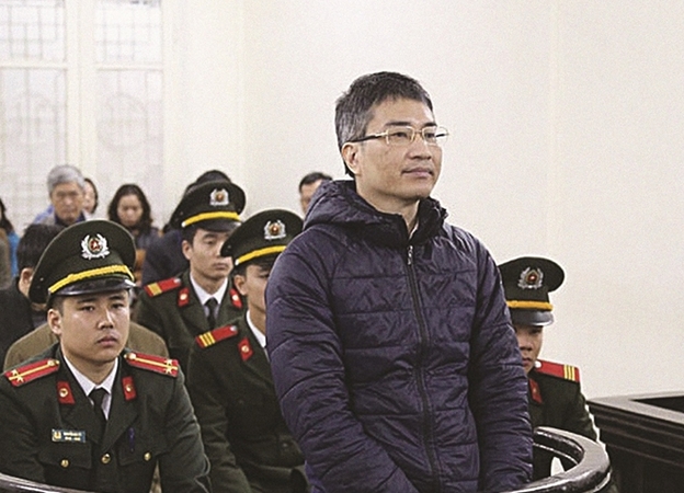 Giang Kim Đạt tại phiên tòa xét xử vụ đại án kinh tế xảy ra tại Công ty vận tải viễn dương Vinashin
