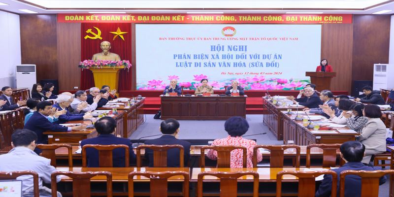 Phân tích, tiếp thu phản biện xã hội Dự án Luật Di sản văn hóa (sửa đổi).
