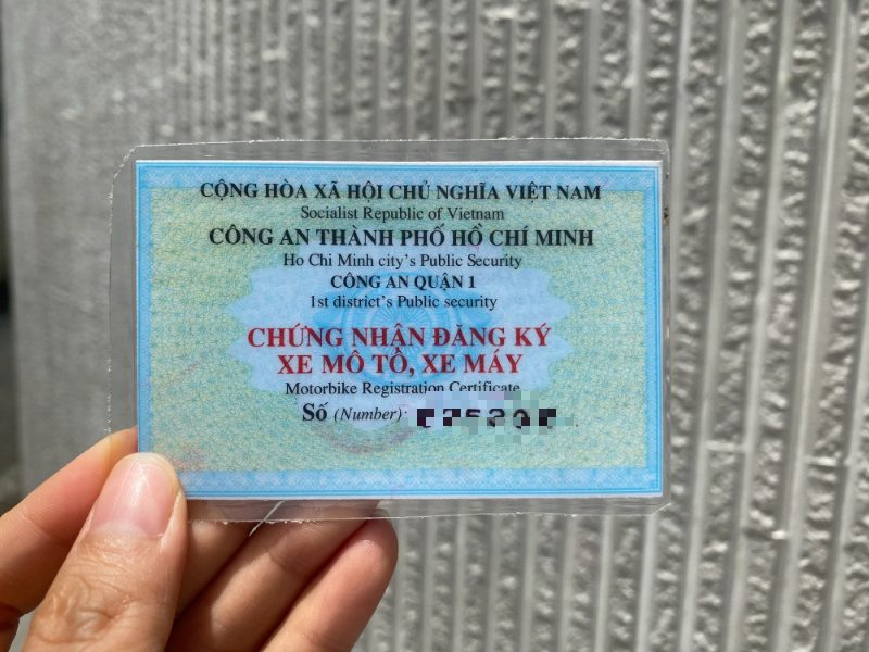 Việc cấp lại đăng ký xe máy là thủ tục hành chính bắt buộc khi bị mất
