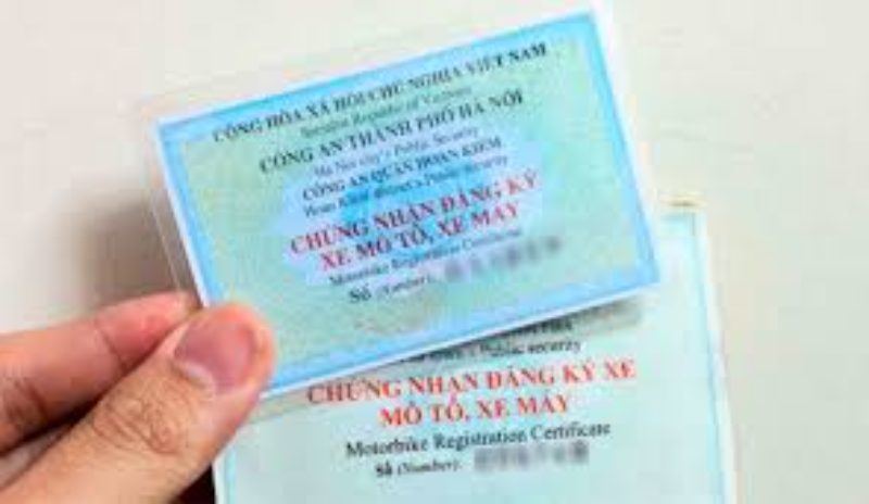 Quy trình cấp lại đăng ký xe máy được thực hiện theo từng bước 
