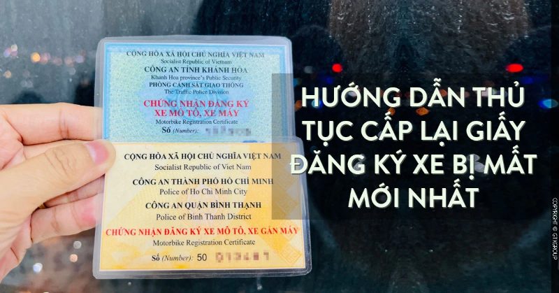 Khi làm thủ tục cấp lại đăng ký xe máy cần tuân thủ quy định