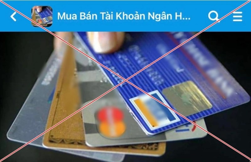 Tội mua bán tài khoản ngân hàng không được quy định như một tội danh độc lập