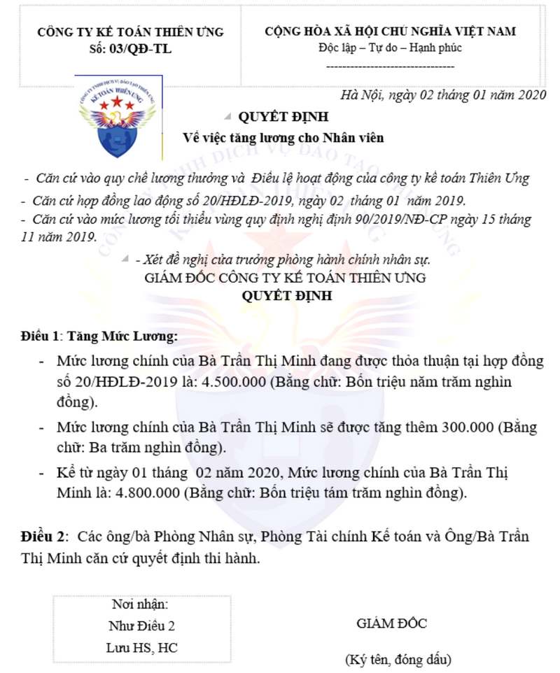 Tư vấn pháp lý khi có tranh chấp về nâng lương