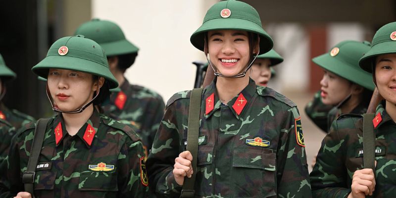 Thời gian biểu trong ngày của chiến sĩ được sắp xếp khoa học