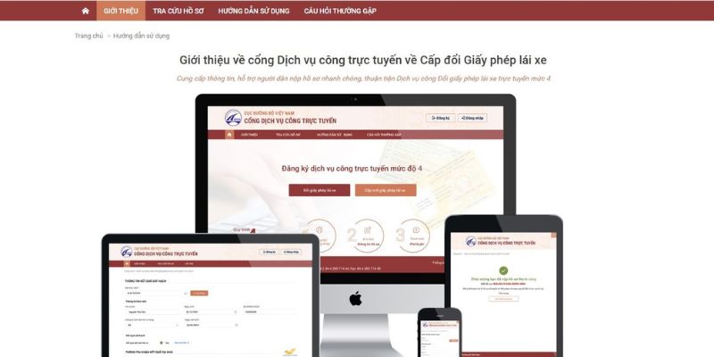 Thực hiện gửi thông tin hồ sơ qua dịch vụ công