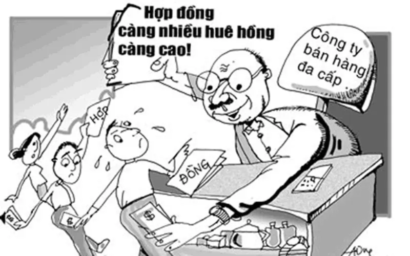 Mô hình bán hàng dạng đa cấp biến tướng mang lại nhiều hệ lụy