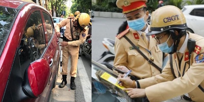 Các trường hợp không được dừng xe, đỗ xe