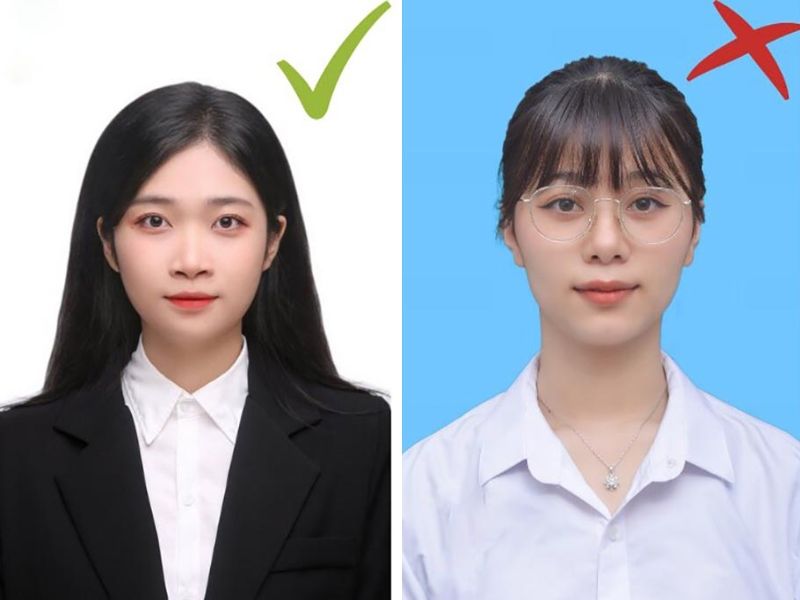 Chọn phông nền thích hợp khi chụp ảnh cho hộ chiếu