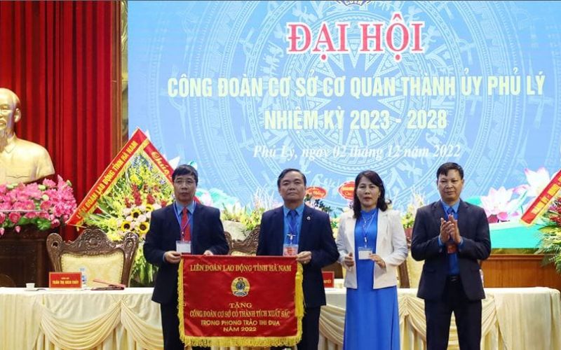 Đại hội Công đoàn cơ sở Cơ quan Thành ủy Phủ lý 