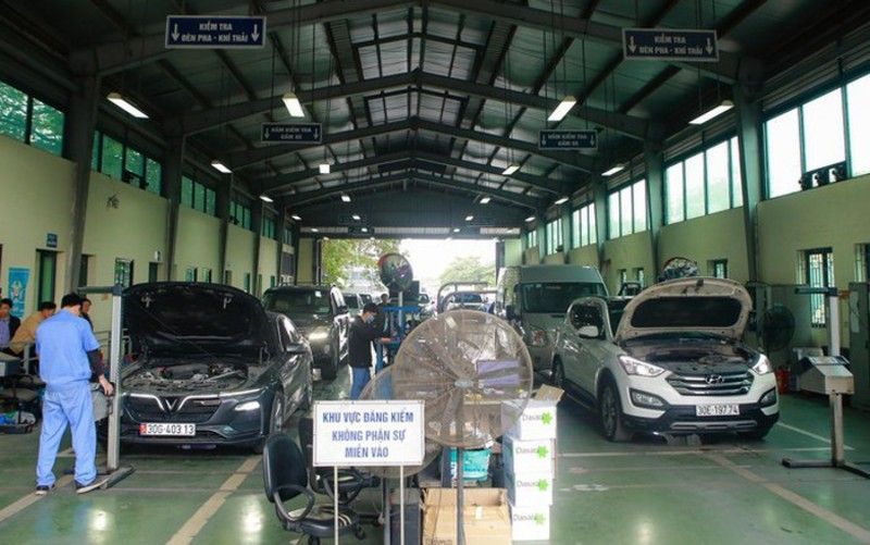 Quy trình đăng kiểm ô tô tại trung tâm đăng kiểm