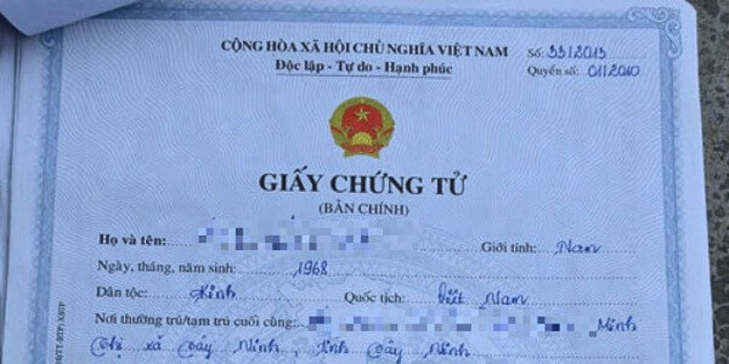 Các thủ tục cần thiết để hoàn thành loại hồ sơ chứng tử