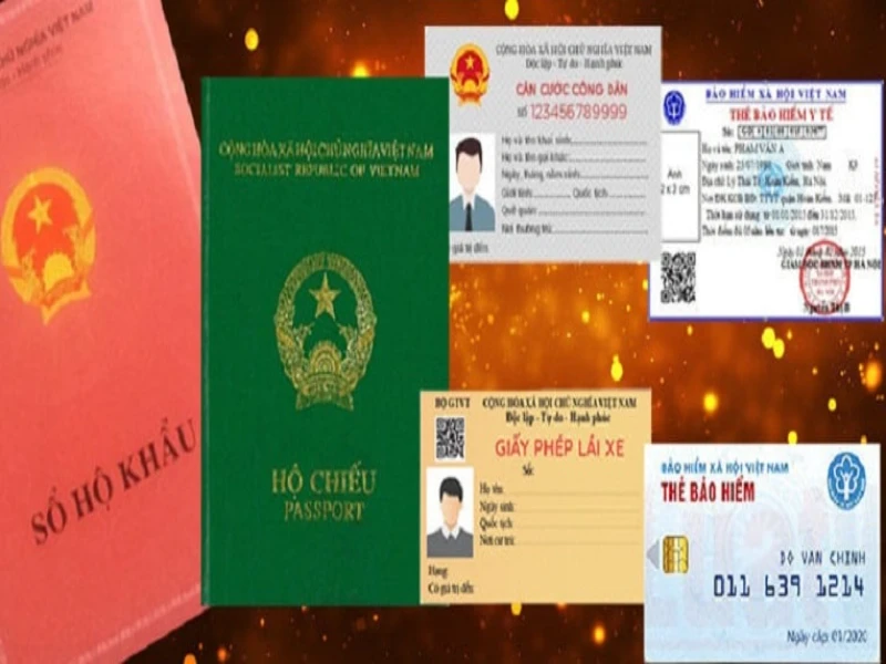 Những loại giấy tờ tùy thân phổ biến hiện nay