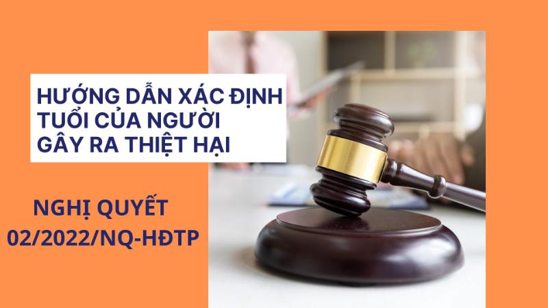 Hướng dẫn xác định tuổi của người gây ra thiệt hại