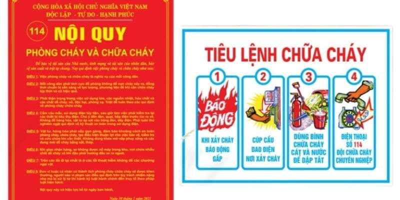 Mọi người đều phải nắm rõ nội dung phòng cháy chữa cháy