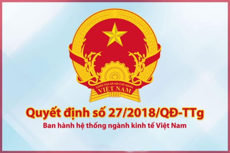 Quyết định 27/2018/QĐ-TTg của Thủ tướng Chính Phủ