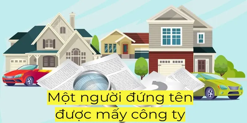 Không có quy định nào hạn chế một cá nhân chỉ được làm người đại diện theo pháp luật của 1 công ty