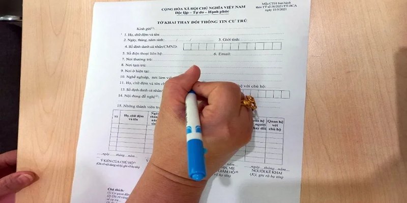 Lưu ý thời hạn tối đa để hoàn tất đăng ký tạm trú là 30 ngày kể từ khi chuyển đến chỗ ở mới