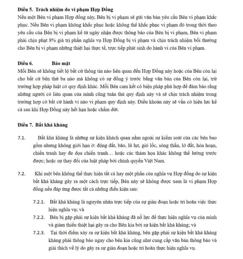 Mẫu hợp đồng (Hình 1)